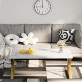 Wolawu Coffee Rectangular Table Lounge Living Room Coffee Center Table "Special Offer"